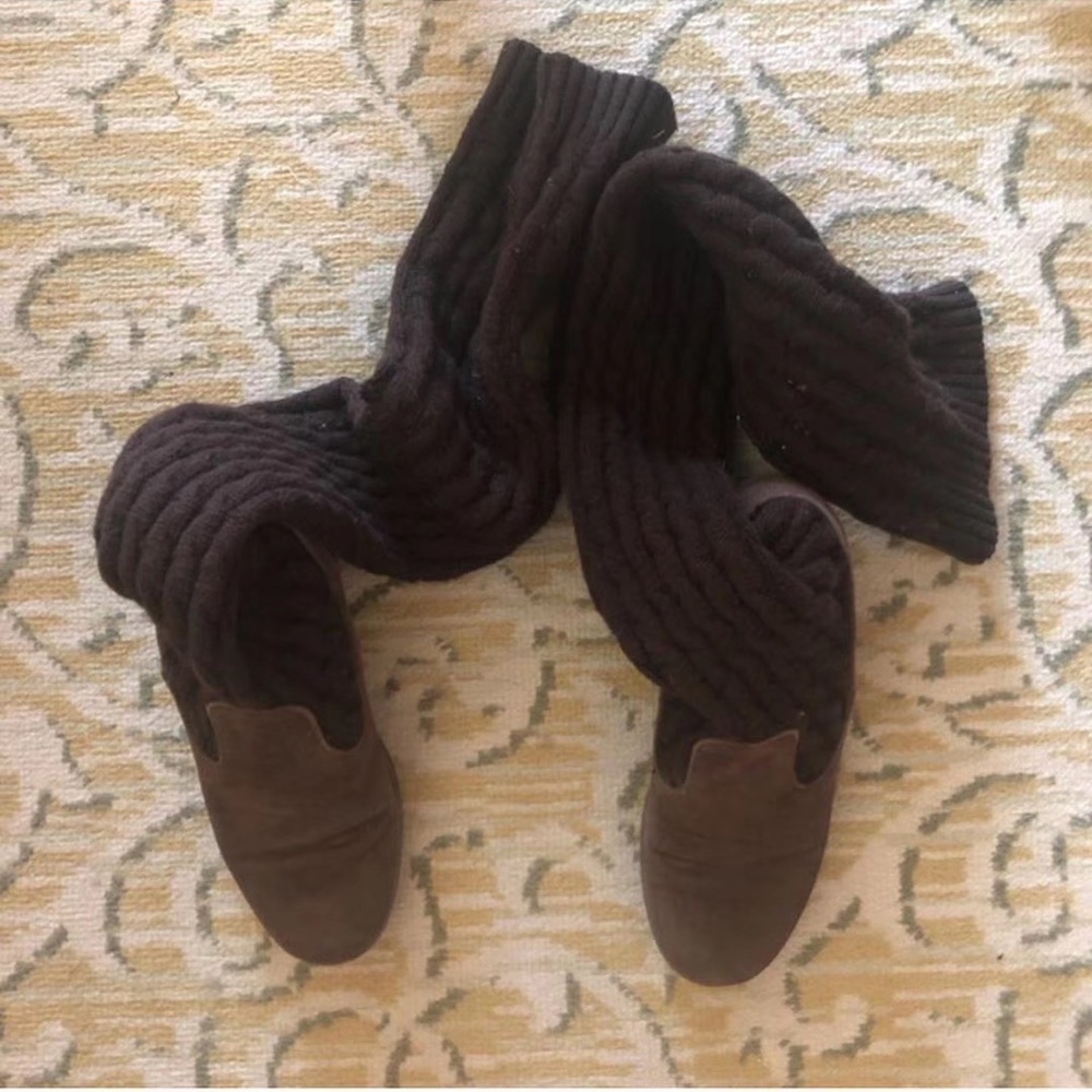 Over knee knitting socks boots - Picture 5 of 5